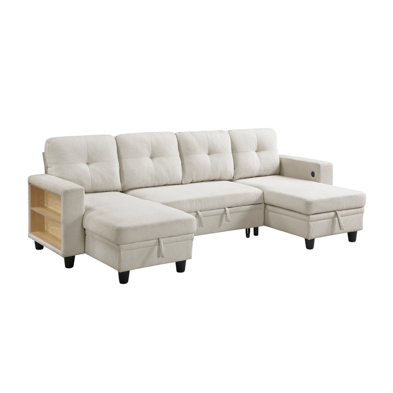 robinson-beige-4-sectional-with-two-chaises-pull-out-bed-shelves-and-charging-ports-13