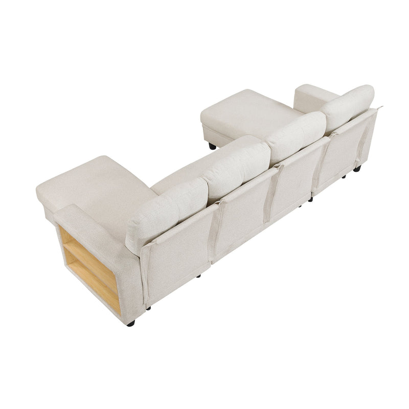 robinson-beige-4-sectional-with-two-chaises-pull-out-bed-shelves-and-charging-ports-15