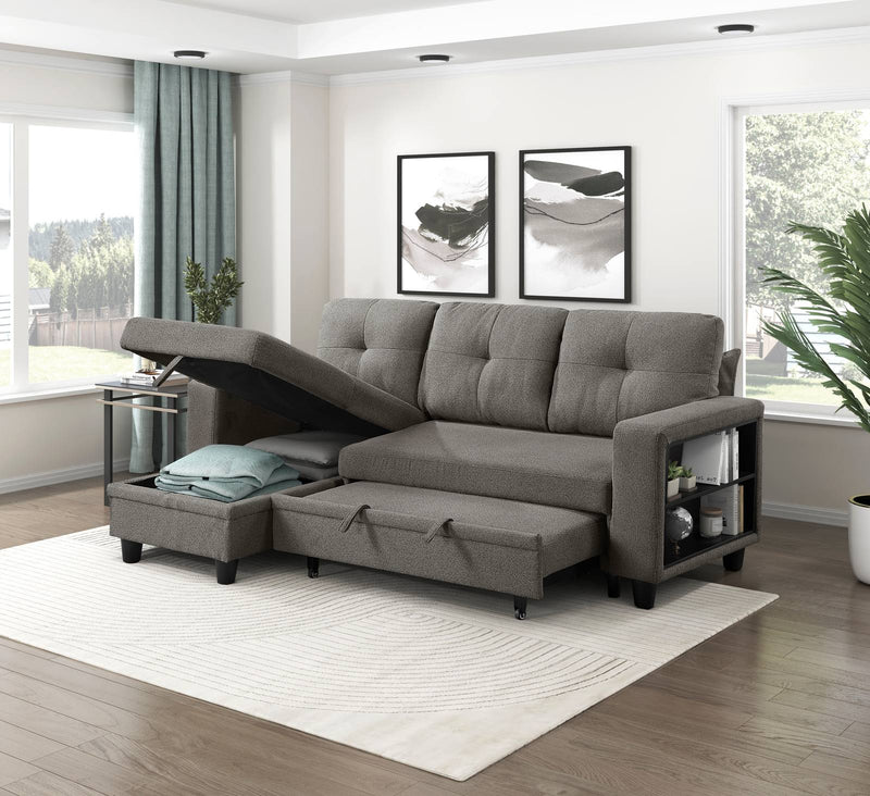 robinson-dark-brown-3-sectional-with-reversible-chaise-pull-out-bed-shelves-and-charging-ports-7