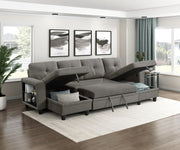 robinson-dark-brown-4-sectional-with-two-chaises-pull-out-bed-shelves-and-charging-ports-11