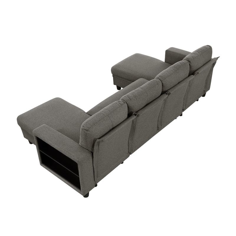 robinson-dark-brown-4-sectional-with-two-chaises-pull-out-bed-shelves-and-charging-ports-15