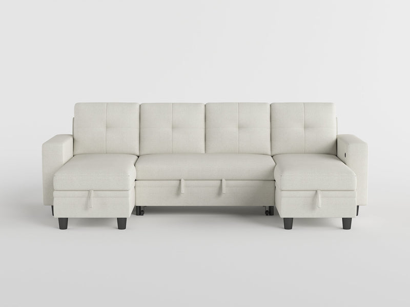 robinson-dark-brown-4-sectional-with-two-chaises-pull-out-bed-shelves-and-charging-ports-3