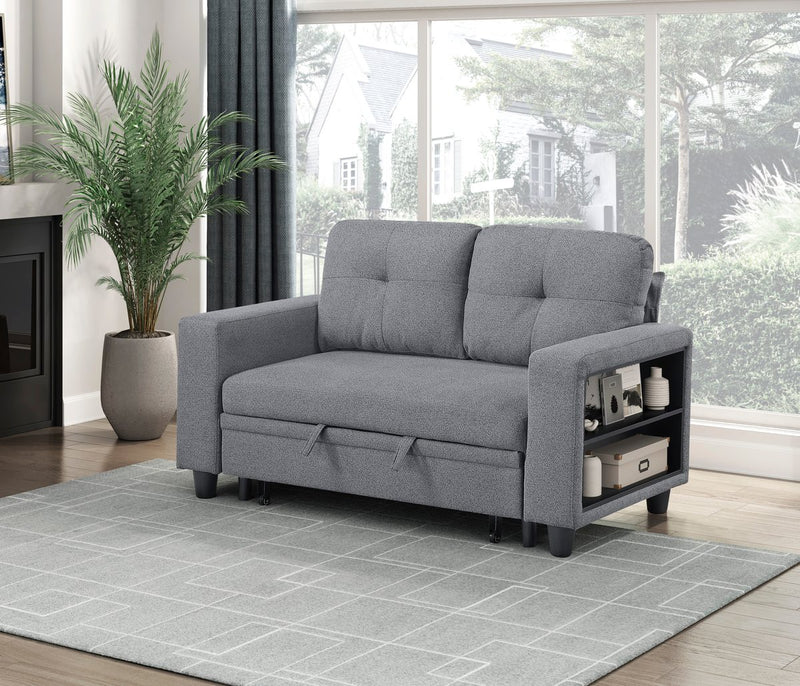 robinson-gray-2-love-seat-with-pull-out-bed-shelves-and-charging-ports-4