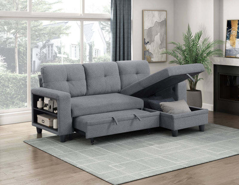 robinson-gray-3-sectional-with-reversible-chaise-pull-out-bed-shelves-and-charging-ports-15