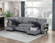 robinson-gray-4-sectional-with-two-chaises-pull-out-bed-shelves-and-charging-ports-11