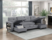 robinson-gray-4-sectional-with-two-chaises-pull-out-bed-shelves-and-charging-ports-5