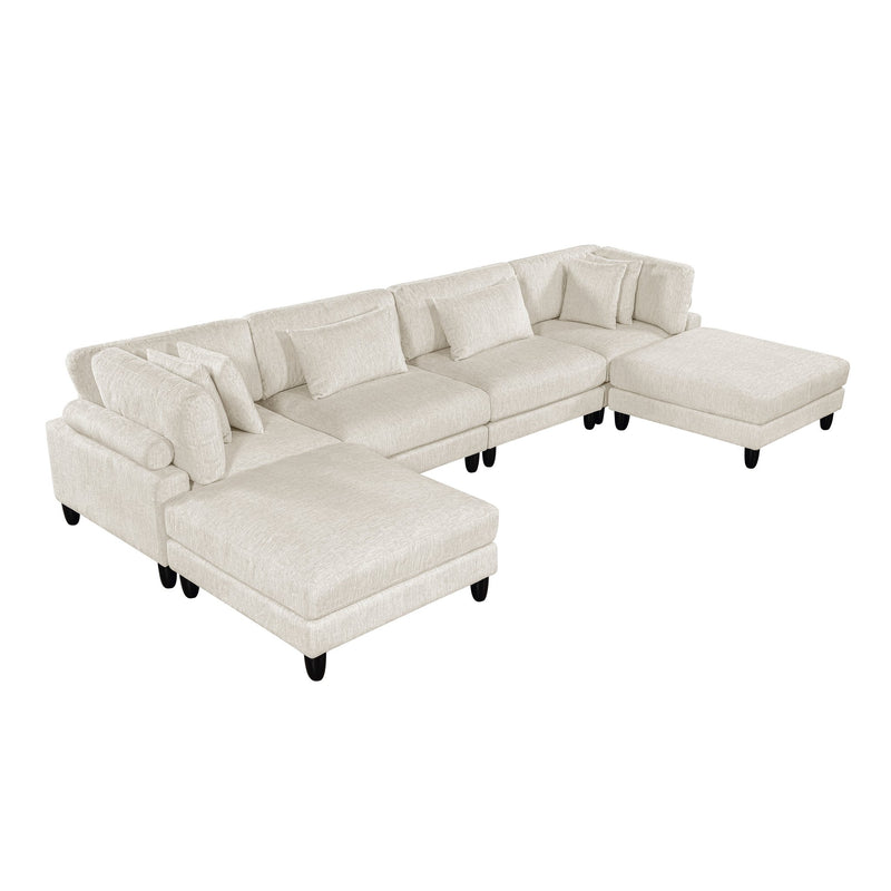 robstown-beige-6-6-piece-modular-sectional-with-ottomans-8