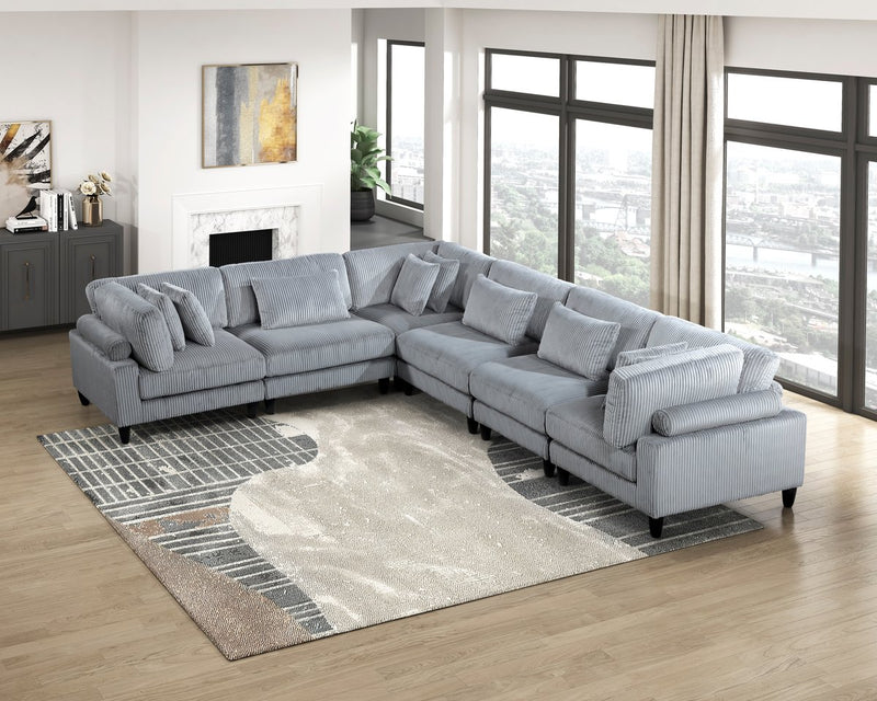 robstown-gray-6-6-piece-modular-sectional-9