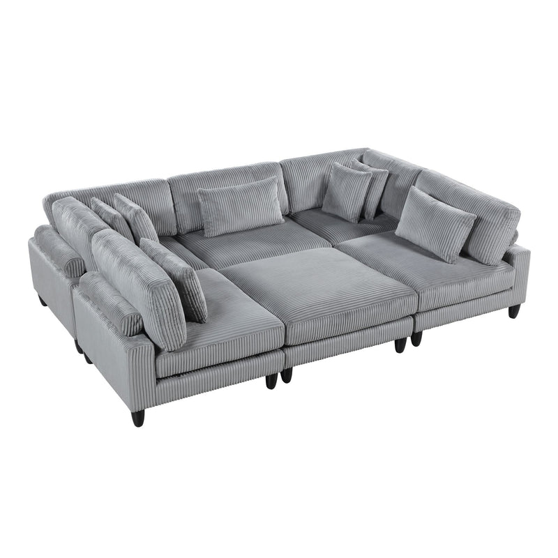 robstown-gray-6-6-piece-modular-sectional-with-ottoman-3