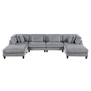 robstown-gray-6-6-piece-modular-sectional-with-ottomans-11