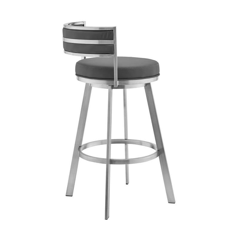roman-30-gray-faux-leather-and-brushed-stainless-steel-swivel-bar-stool-3