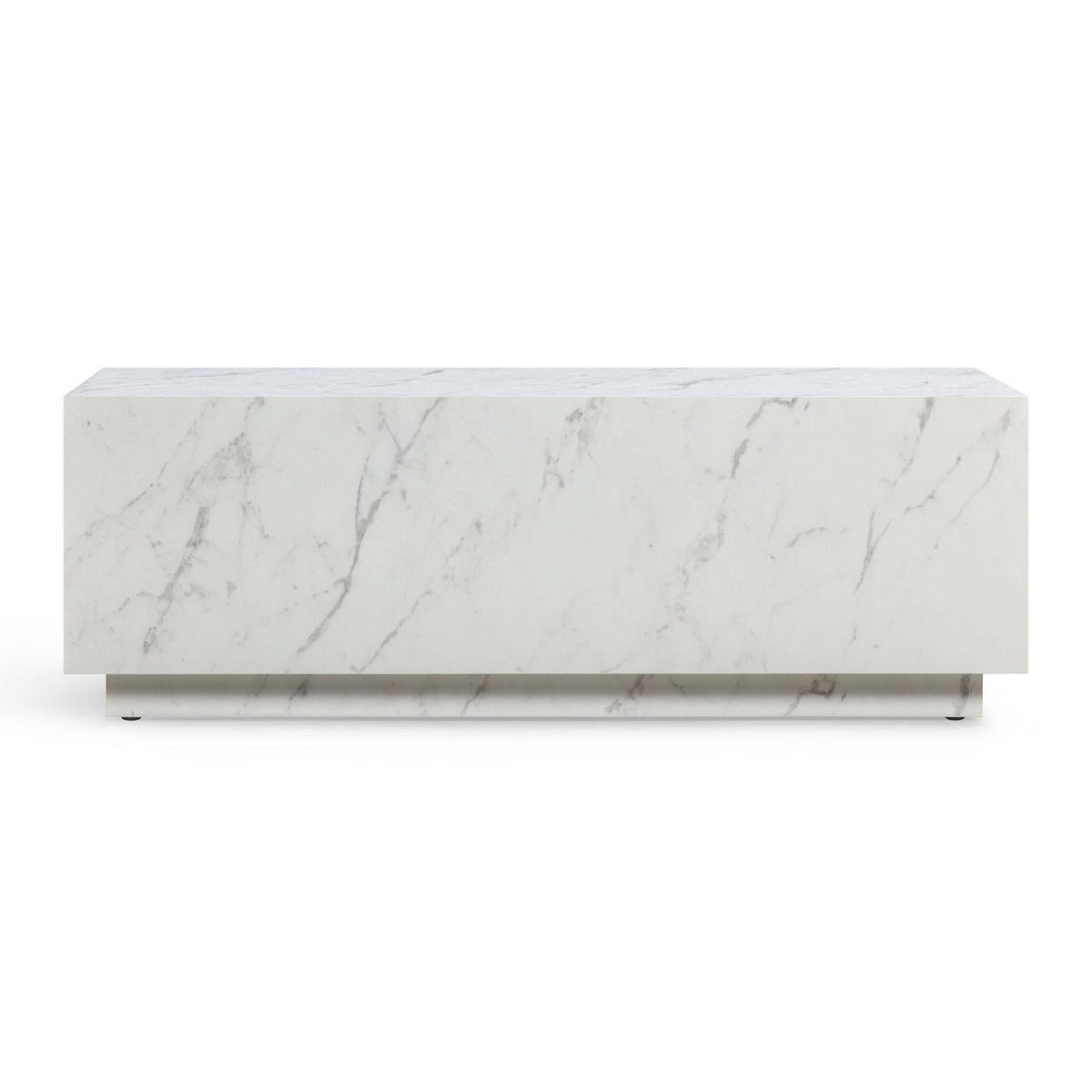 Romy White Marble Coffee Table — Furniture City (CA)