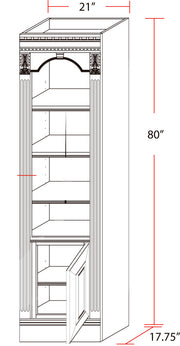 parker-house-huntington-21-inch-open-top-bookcase-7