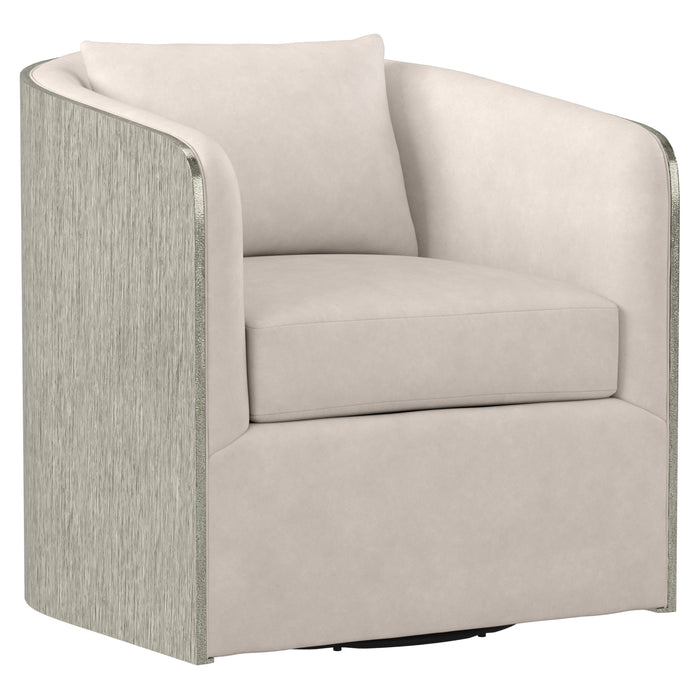 Eliot Leather Swivel Chair - Furniture City (CA)l