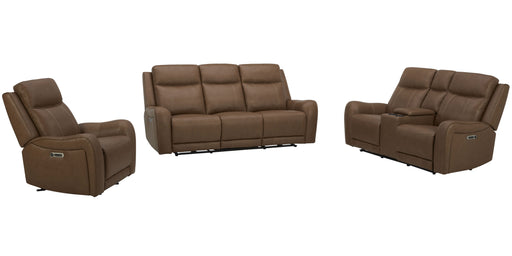Parker Living Haywood - Butternut Power Reclining Sofa Loveseat and Recliner