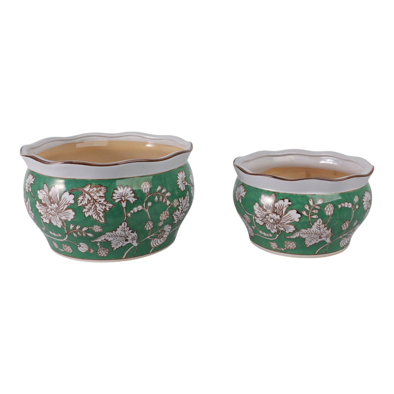 s-2-10-12-chinoiserie-vines-planters-green-2