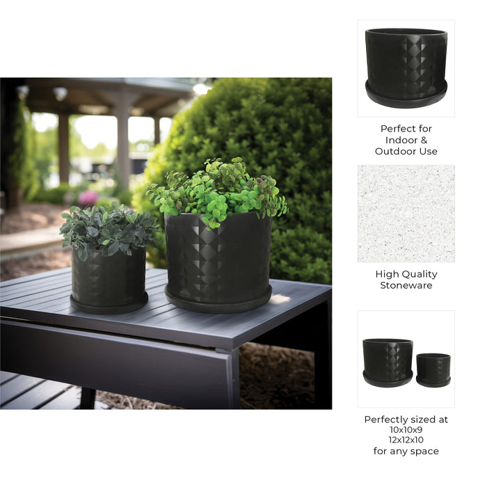 s-2-10-12-diamond-planter-w-saucer-black-6
