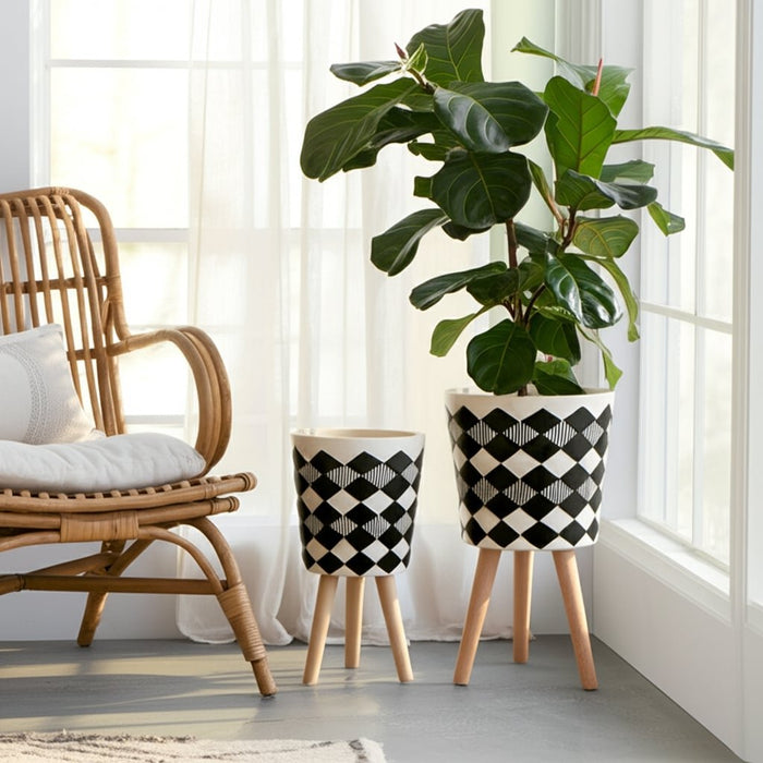 s-2-10-12-diamond-planter-w-wood-legs-black-kd-12