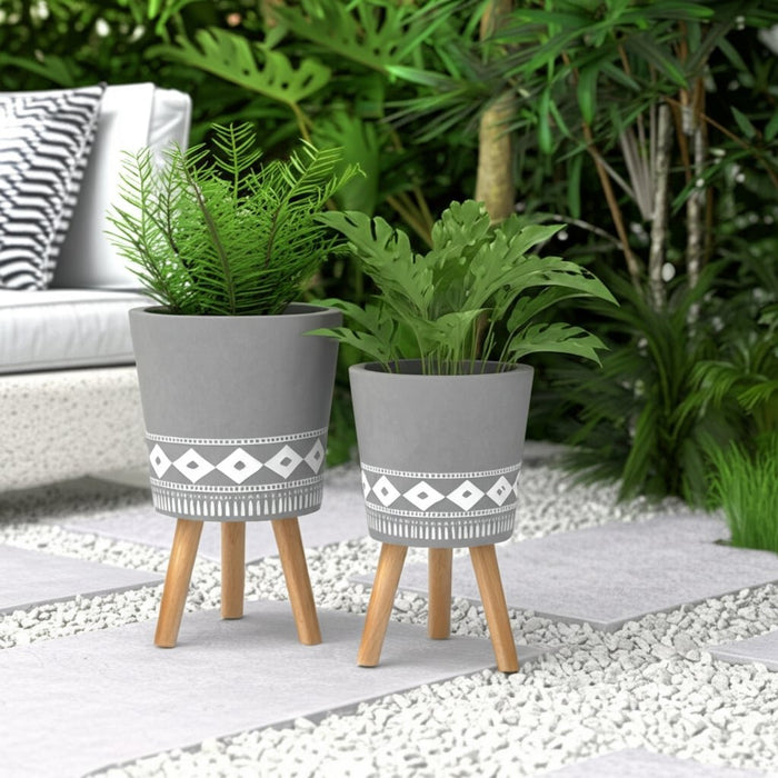 s-2-10-12-diamond-planter-w-wood-legs-gray-kd-12