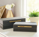 s-2-10-12-faux-leather-stitched-edge-boxes-green-8