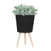 s-2-10-12-ridged-planter-w-wood-legs-black-kd-2