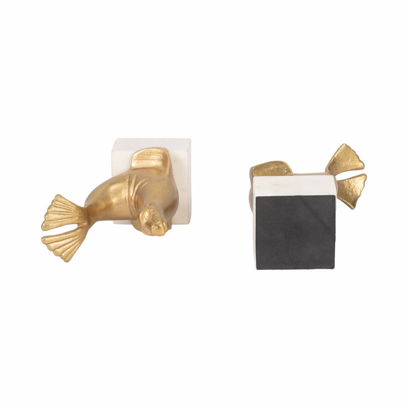 s-2-10-sea-lion-bookends-gold-6