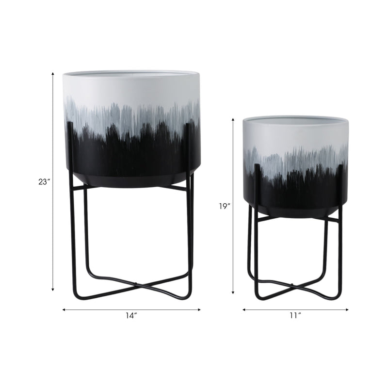 s-2-19-23-brush-strokes-metal-planters-on-stands-8