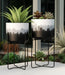 s-2-19-23-brush-strokes-metal-planters-on-stands-9