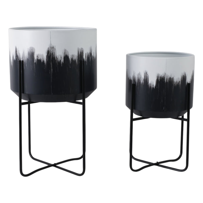 s-2-19-23-metal-planters-on-stands-white-blk-kd-4