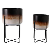 s-2-19-23-ombre-metal-planters-on-stands-brown-k-3