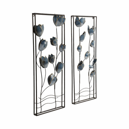 s-2-32-blooming-flowers-metal-wall-panels-blue-b-2