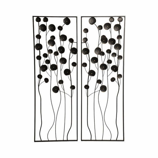 s-2-36-dainty-flowers-metal-wall-decor-black-gol-1