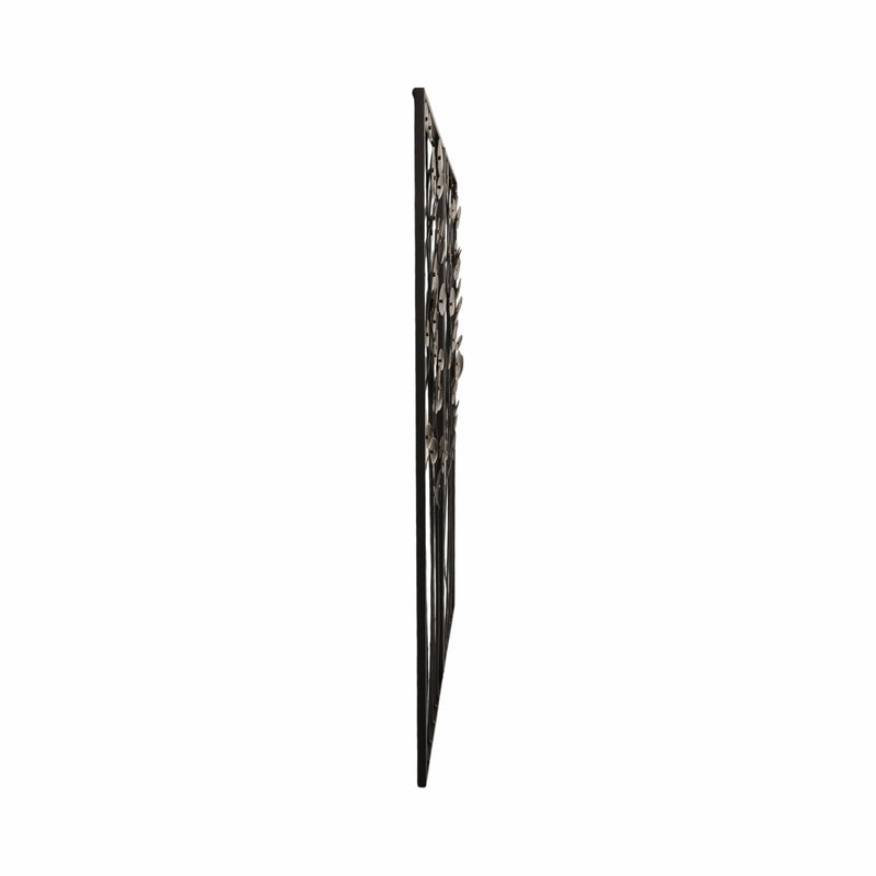 s-2-36-dainty-flowers-metal-wall-decor-black-gol-3