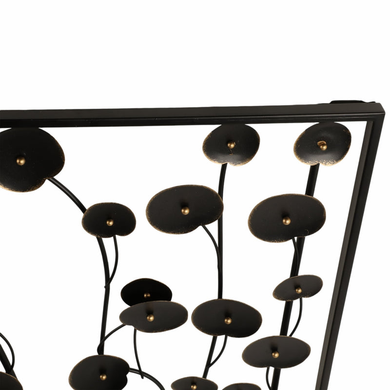 s-2-36-dainty-flowers-metal-wall-decor-black-gol-5