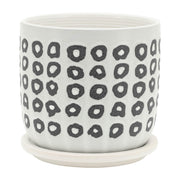 s-2-5-6-aztec-planter-w-saucer-black-5
