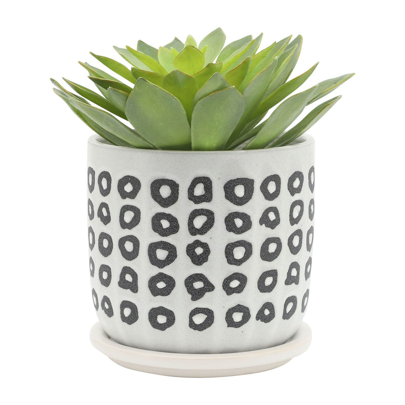 s-2-5-6-aztec-planter-w-saucer-black-6