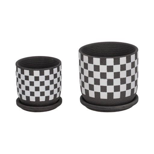 s-2-5-6-checkerboard-saucer-planters-black-white-1