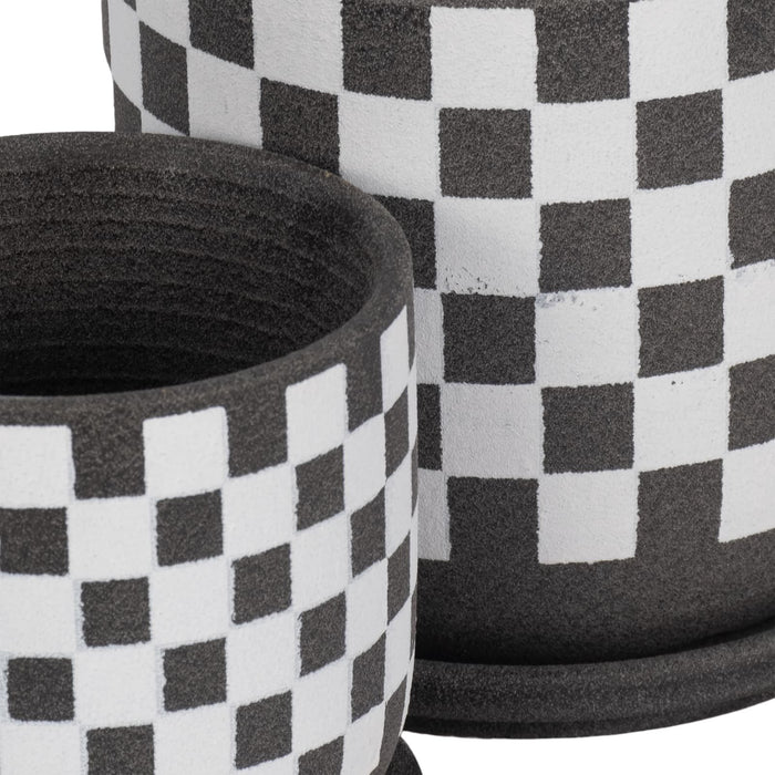 s-2-5-6-checkerboard-saucer-planters-black-white-5