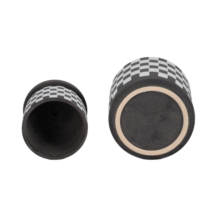 s-2-5-6-checkerboard-saucer-planters-black-white-6