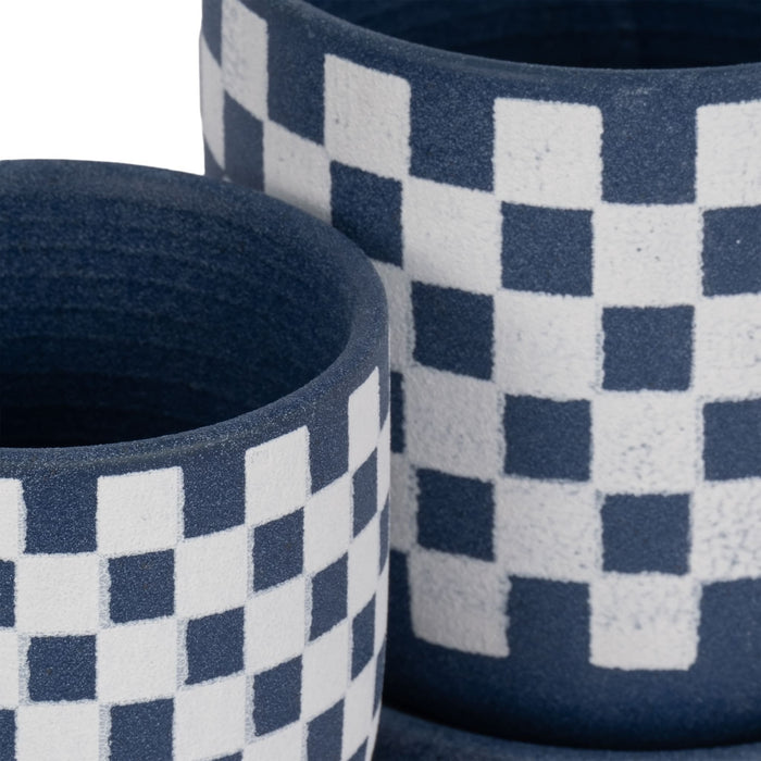 s-2-5-6-checkerboard-saucer-planters-blue-white-5