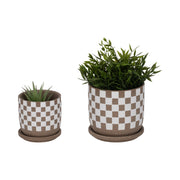 s-2-5-6-checkerboard-saucer-planters-white-tan-2