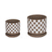 s-2-5-6-checkerboard-saucer-planters-white-tan-3