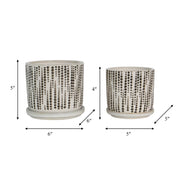 s-2-5-6-dotted-planters-w-saucer-beige-4