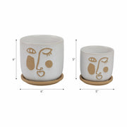 s-2-5-6-funky-face-planter-w-saucer-beige-9