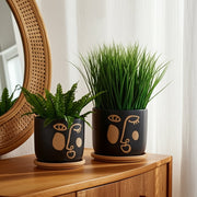 s-2-5-6-funky-face-planter-w-saucer-black-10