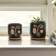 s-2-5-6-funky-face-planter-w-saucer-black-11