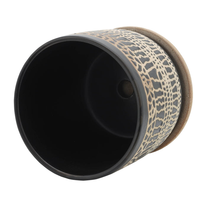 s-2-5-6-glazed-planter-w-saucer-black-7