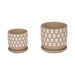 s-2-5-6-hand-stamped-saucer-planters-tan-white-1