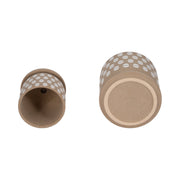s-2-5-6-hand-stamped-saucer-planters-tan-white-6