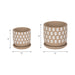 s-2-5-6-hand-stamped-saucer-planters-tan-white-7